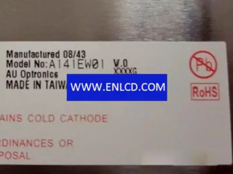 Remplacement du panneau LCD A141EW01 V0 AUO