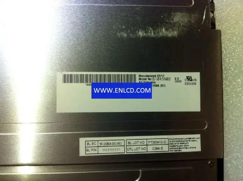 B104SN02 V0 AUO LCD panel replacement for Industrial Application