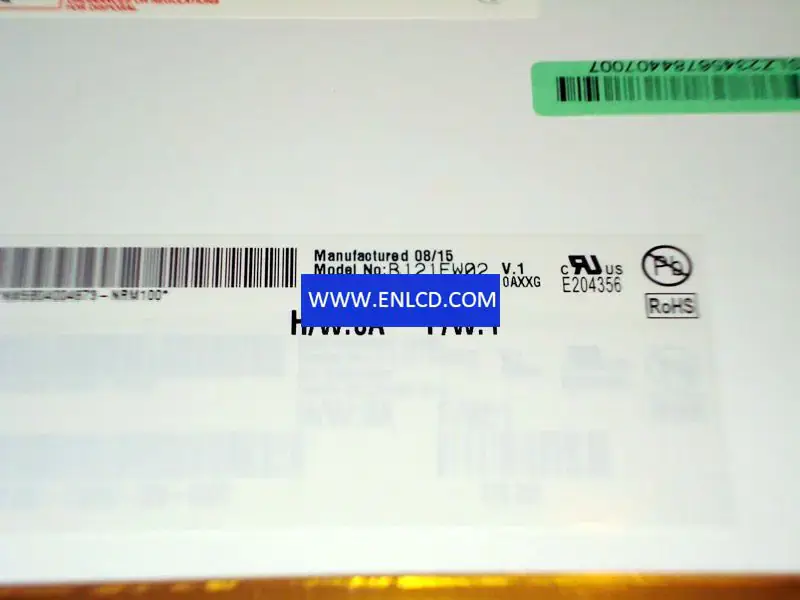 B121EW01 V1 AUO LCD panel replacement