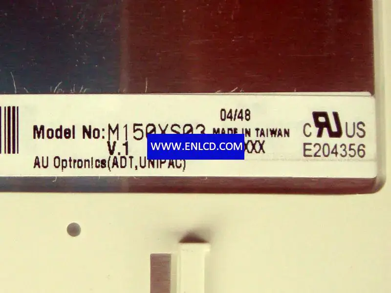 Remplacement du panneau LCD M150XS03 V1 AUO pour moniteur de bureau