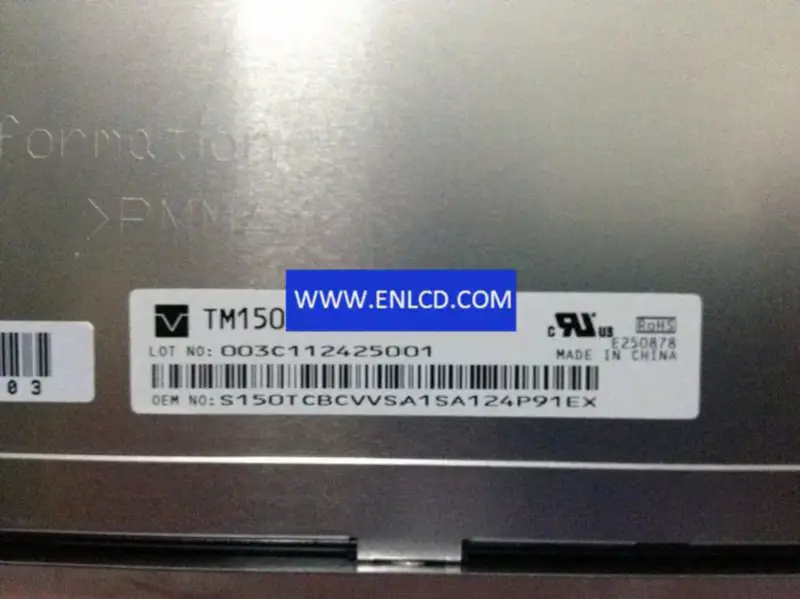 TM150TCS02 Sostituzione del pannello LCD Tianma per il pannello a sfioramento