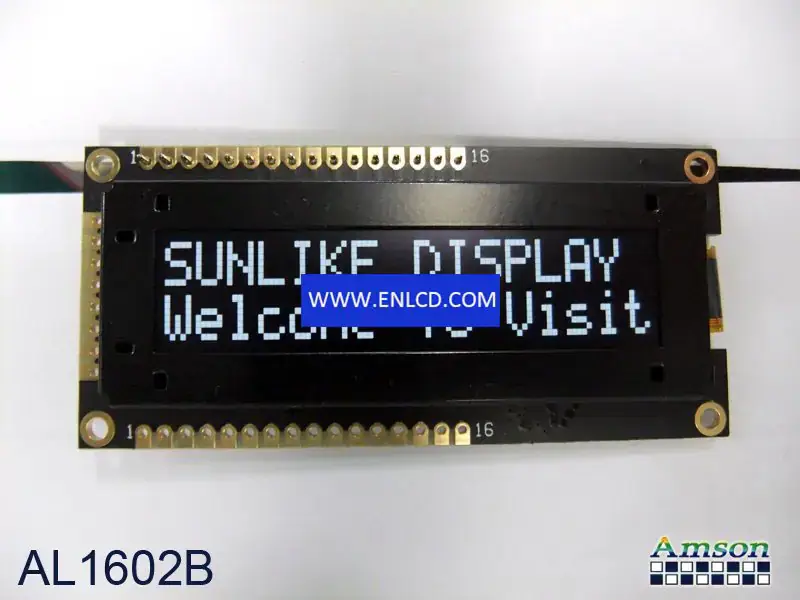 AL1602B Other LCD panel replacement for Industrial Application