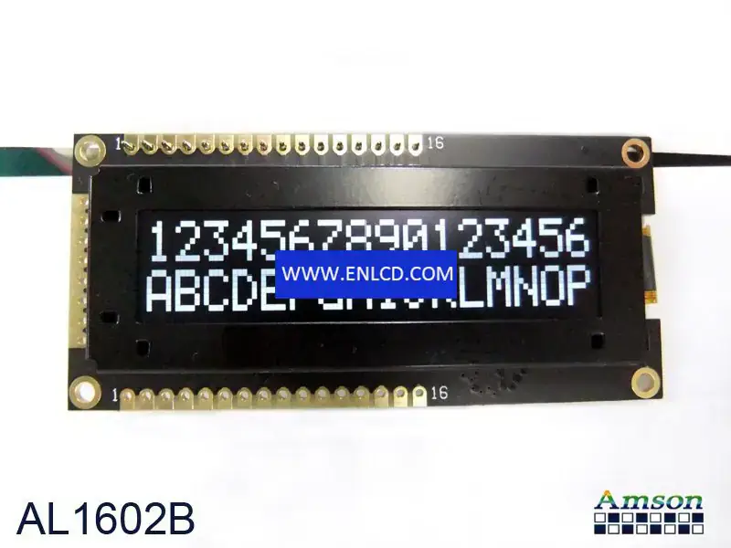 AL1602B Other LCD panel replacement for Industrial Application