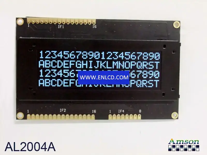 AL2004A Autre remplacement de panneau LCD pour application industrielle