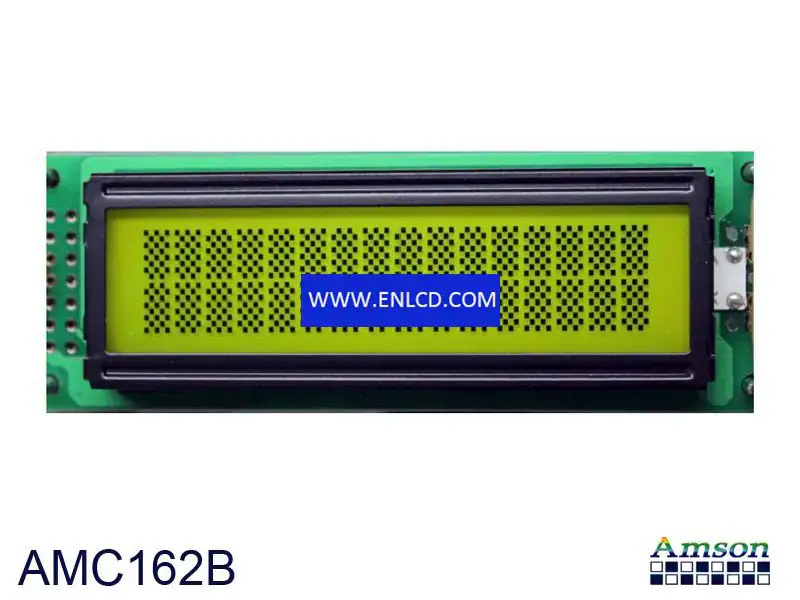 AMC162B Autre remplacement de panneau LCD pour application industrielle