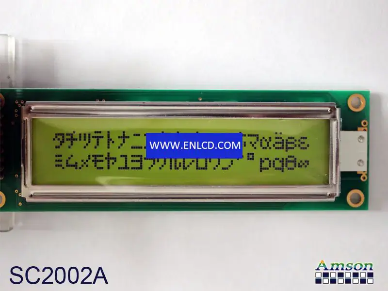 SC2002A Altro pannello LCD sostitutivo per applicazioni industriali