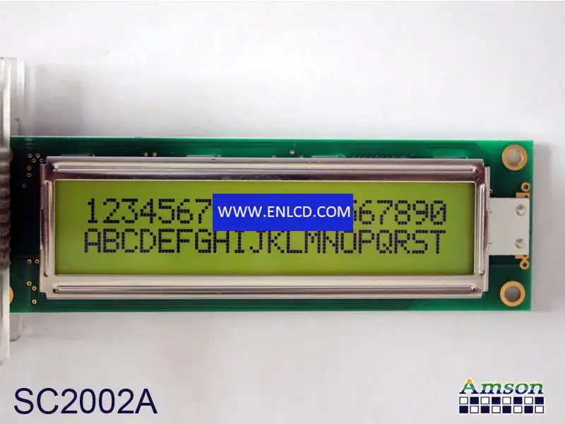 SC2002A Altro pannello LCD sostitutivo per applicazioni industriali