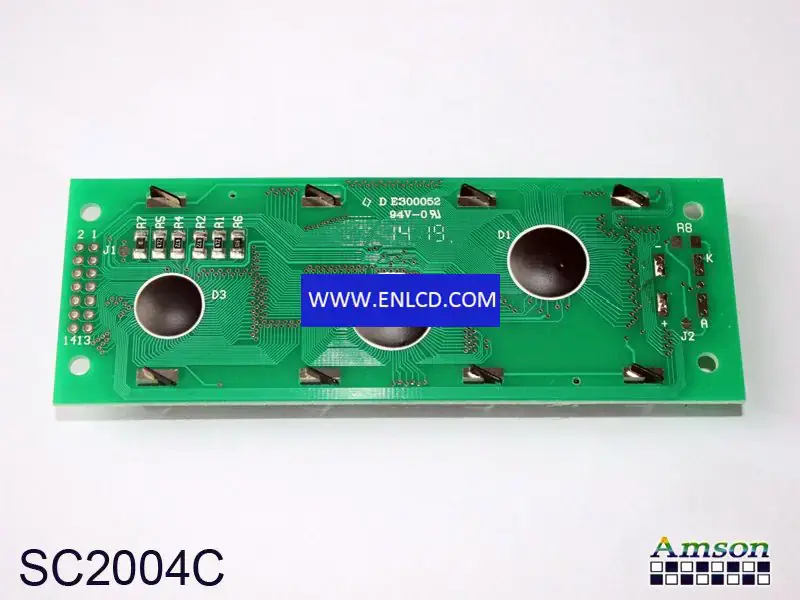 SC2004C Altro pannello LCD sostitutivo per applicazioni industriali