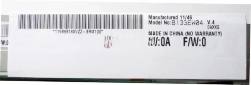 AUO B133EW04 V4 LCD