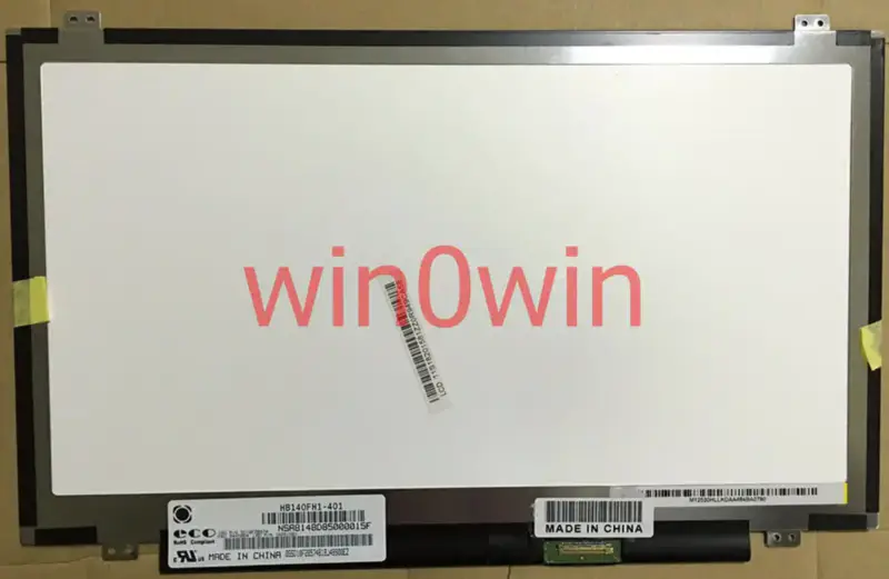 Remplacement du panneau LCD B140HTN01.0 AUO pour ordinateur portable