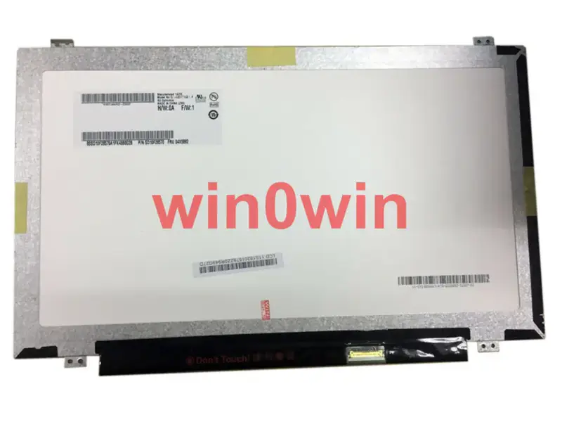 B140HTN01.4 Remplacement du panneau LCD AUO pour ordinateur portable