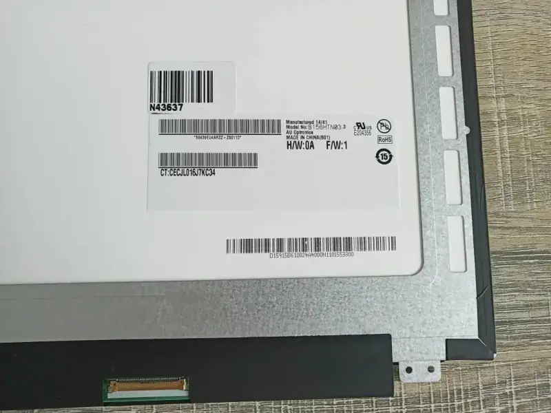 B156HTN03.3 Zamiennik panelu LCD AUO do laptopa