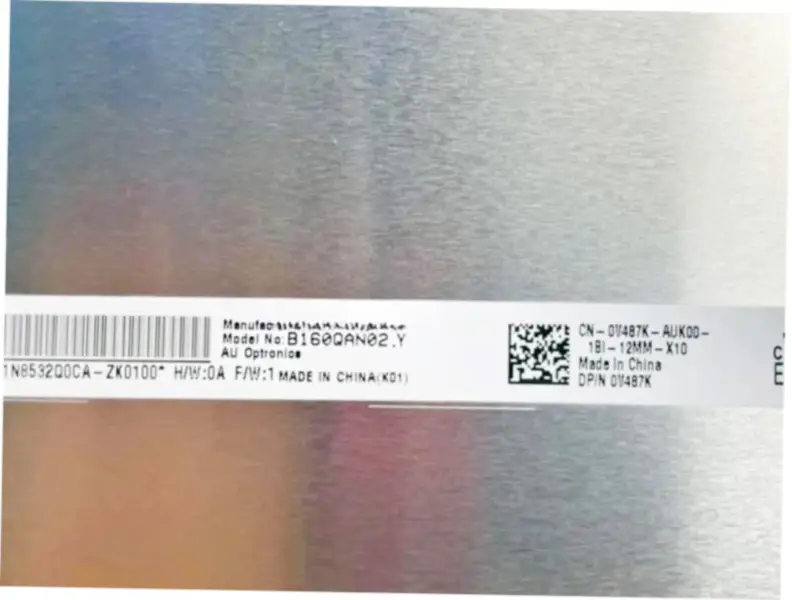AUO B160QAN02.Y LCD