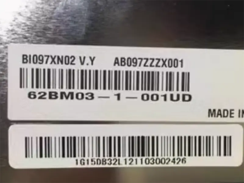 BI097XN02 V.Y Century LCD panel replacement