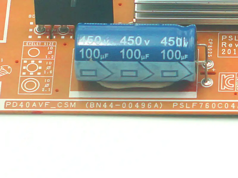 Samsung PD40AVF_CDY BN44-00496B BN44-00496A placa de alimentação