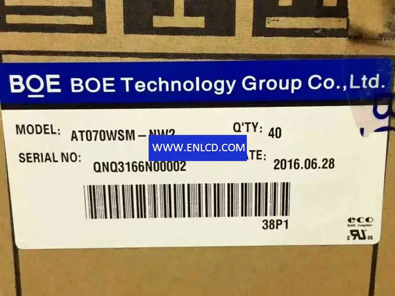 AT070WSM-NW2 BOE LCD panel replacement for Automotive Display