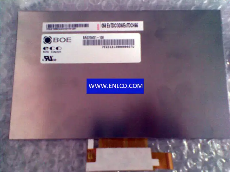 Remplacement du panneau LCD BA070WS1-100 BOE