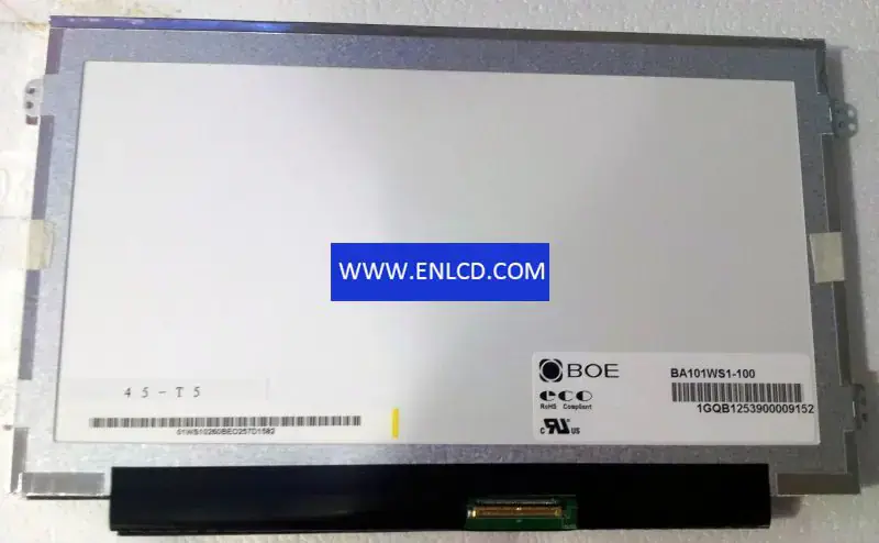 BA101WS1-100 BOE LCD panel replacement for Netbook PC