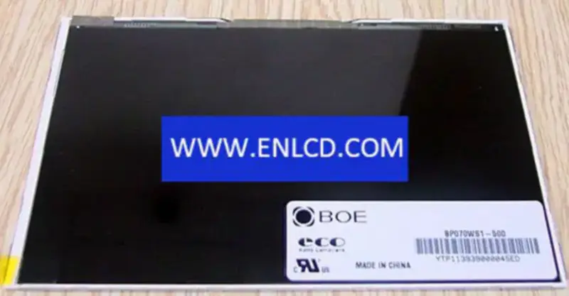 BP070WS1-500 Zamiennik panelu LCD BOE do tabletu i tabletu