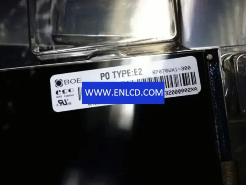 Remplacement du panneau LCD BP070WX1-300 BOE pour 34 broches MIPI, connecteur