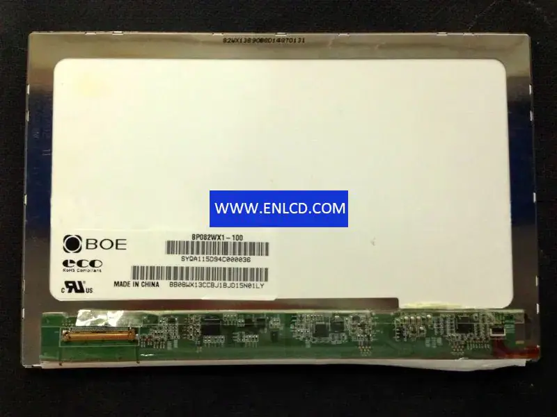 Pad ve Tablet için BP082WX1-100 BOE LCD panel değişimi