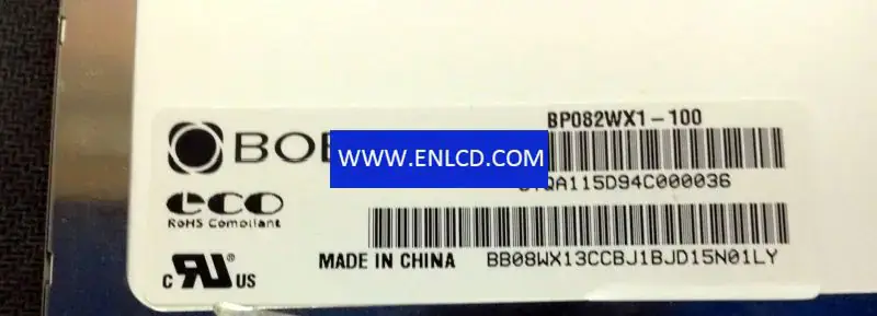 Pad ve Tablet için BP082WX1-100 BOE LCD panel değişimi
