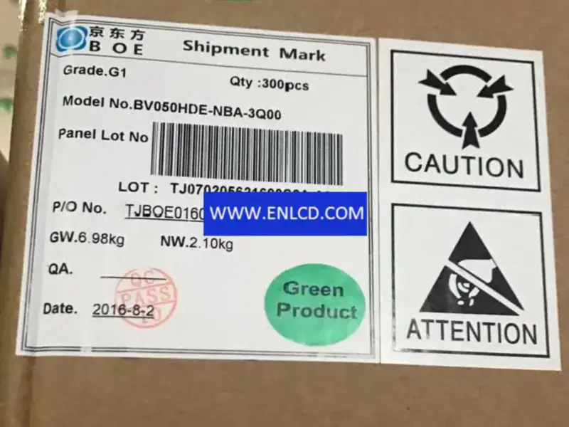 BOE BV050HDE-NBA-3Q00 LCD