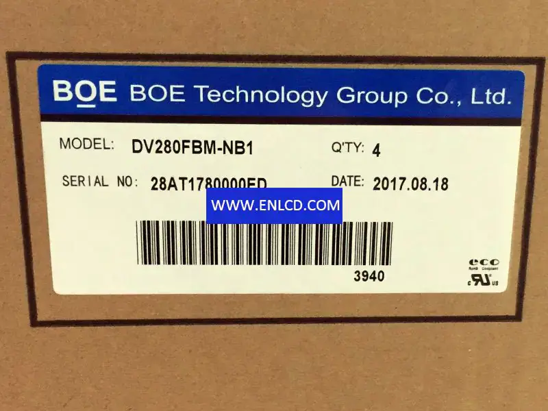 Remplacement du panneau LCD DV280FBM-NB1 BOE