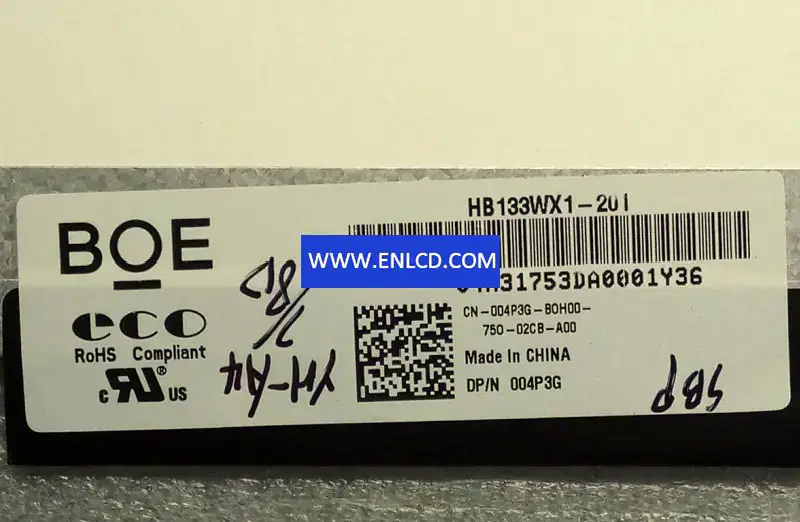 Sostituzione del pannello LCD BOE HB133WX1-201