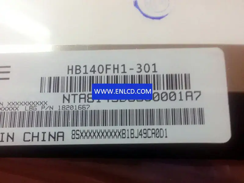 BOE HB140FH1-301 LCD