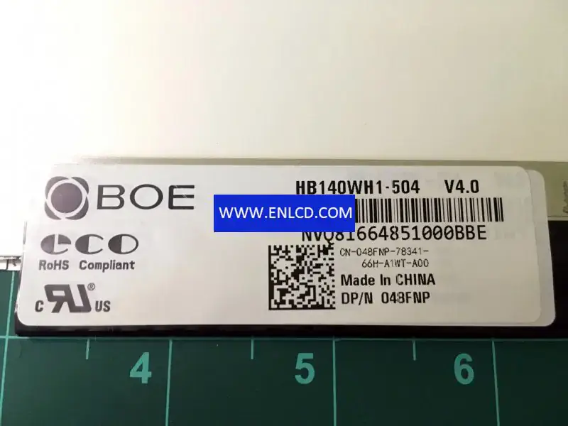 Dizüstü Bilgisayar için HB140WH1-504 BOE LCD panel değiştirme