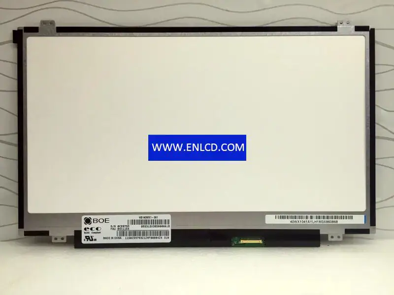 HB140WX1-301 BOE ノートパソコン用 LCD パネル交換品