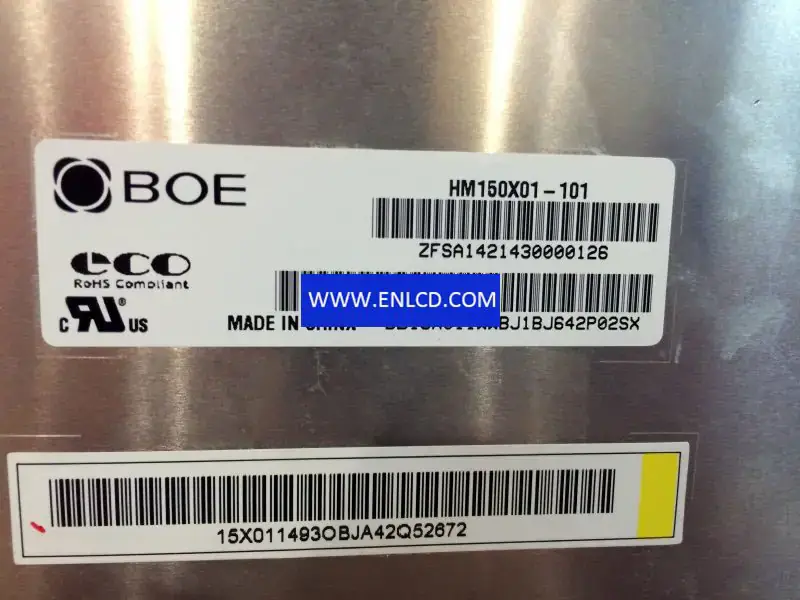 Sostituzione del pannello LCD BOE HM150X01-101 per applicazioni industriali