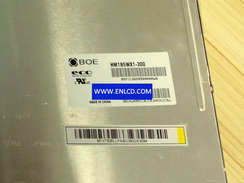 Remplacement du panneau LCD HM185WX1-300 BOE pour moniteur de bureau