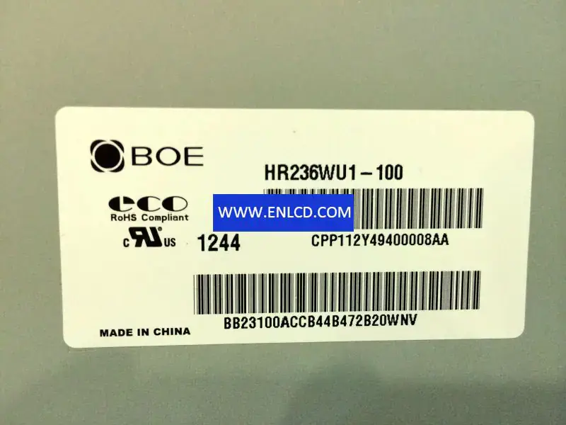 Sostituzione del pannello LCD BOE HR236WU1-100 per il pannello a sfioramento