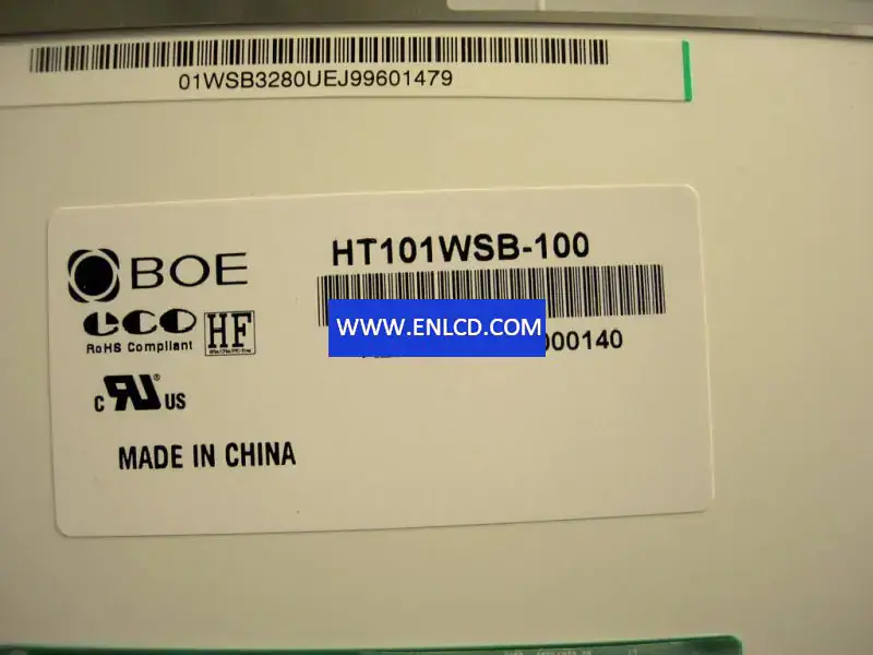 Remplacement du panneau LCD HT101WSB-100 BOE