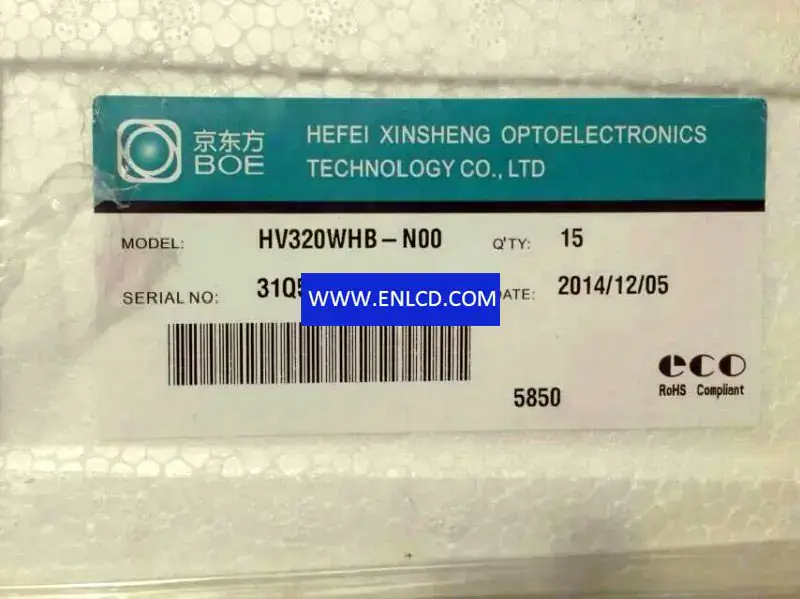 Remplacement du panneau LCD HV320WHB-N00 BOE pour téléviseurs