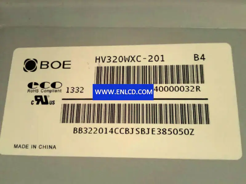 Remplacement du panneau LCD HV320WXC-201 BOE pour téléviseurs
