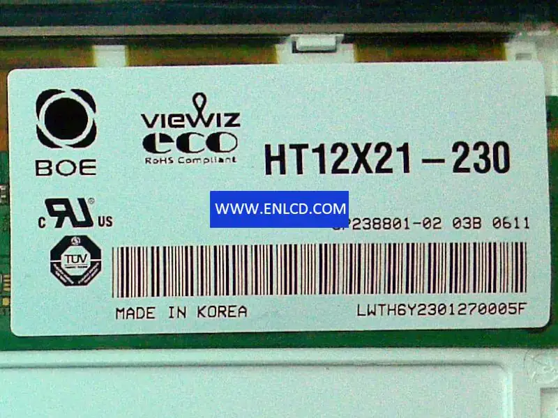 Remplacement du panneau LCD HYDIS HT12X21-230 pour Pad et tablette