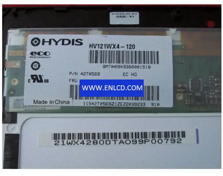 HV121WX4-120 HYDIS LCD panel replacement