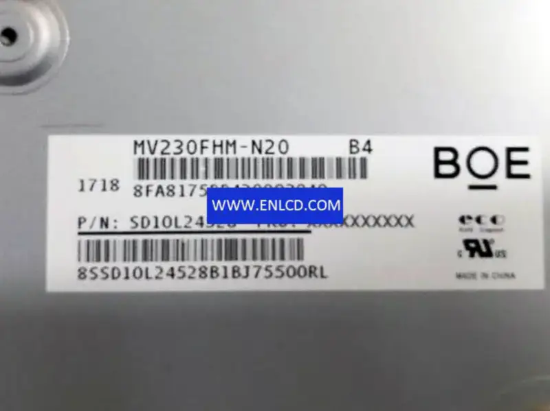 Remplacement du panneau LCD MV230FHM-N20 BOE pour moniteur de bureau