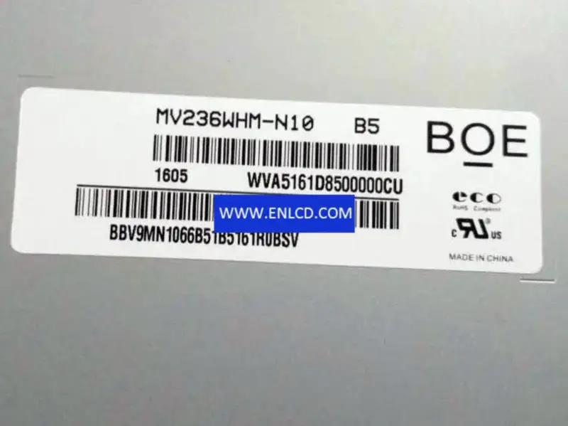 Remplacement du panneau LCD MV236WHM-N10 BOE pour moniteur de bureau