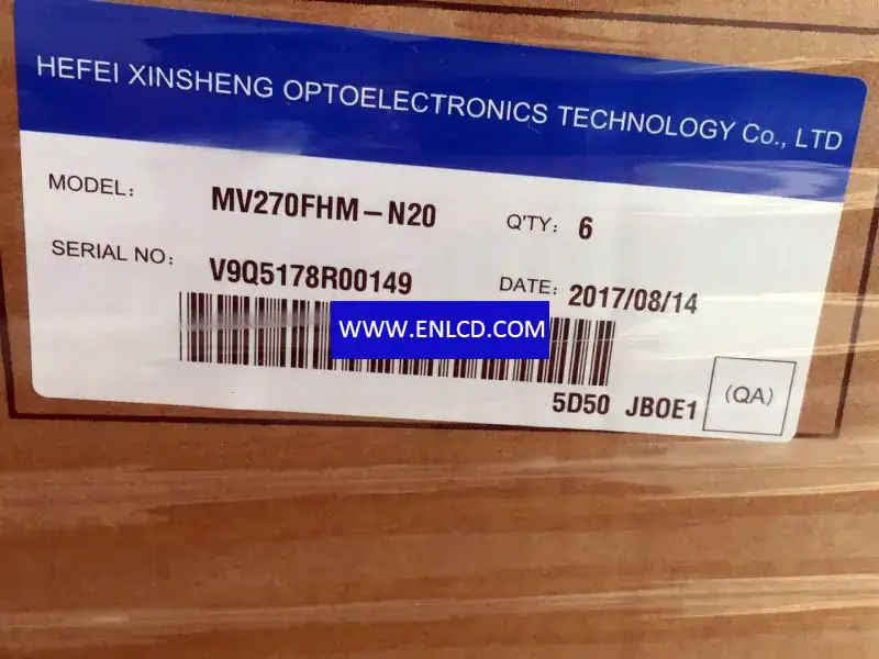 Remplacement du panneau LCD MV270FHM-N10 BOE