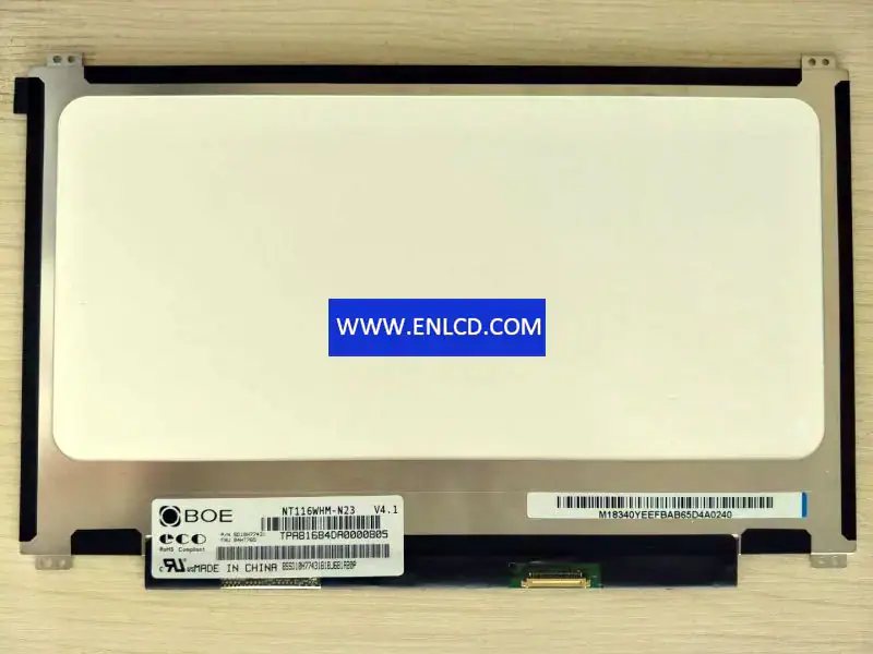 NT116WHM-N23 BOE LCD panel replacement for Laptop