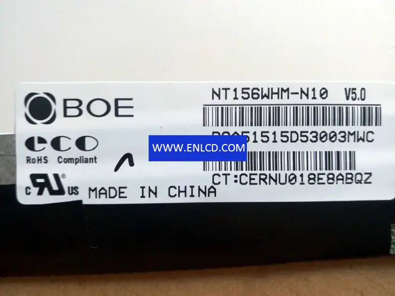 NT156WHM-N10 BOE LCD panel replacement for Laptop