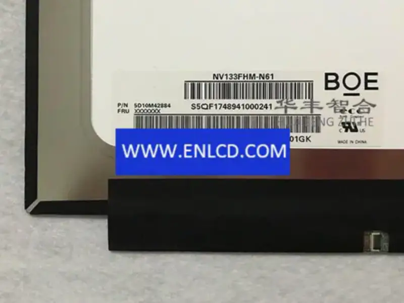 Remplacement du panneau LCD NV133FHM-N61 BOE