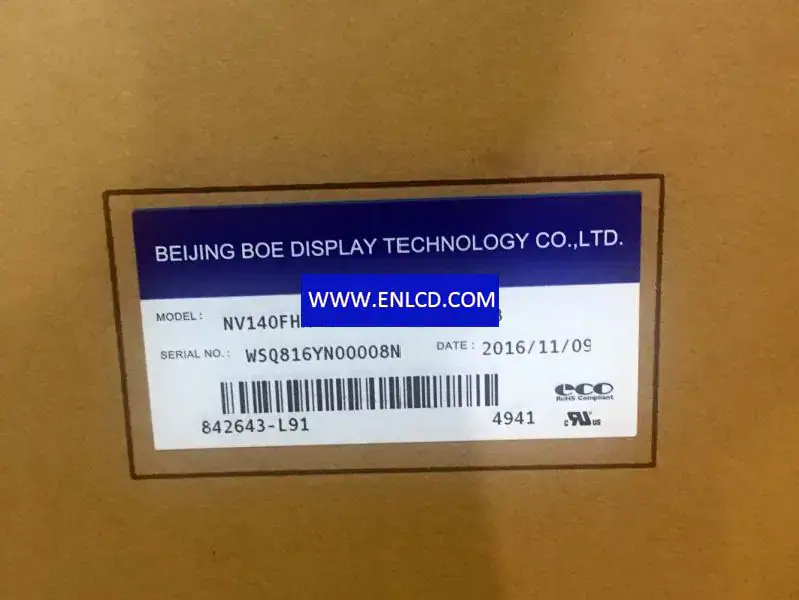 NV140FHM-N31 BOE LCD panel replacement for Laptop