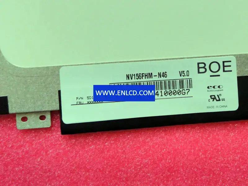 Remplacement du panneau LCD NV156FHM-N46 BOE pour ordinateur portable