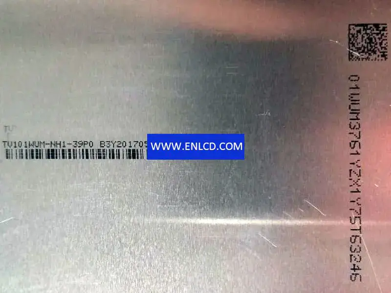 Remplacement du panneau LCD TV101WUM-NH1 BOE