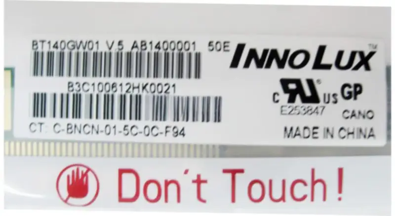 Chimei Innolux BT140GW01 V.5 LCD